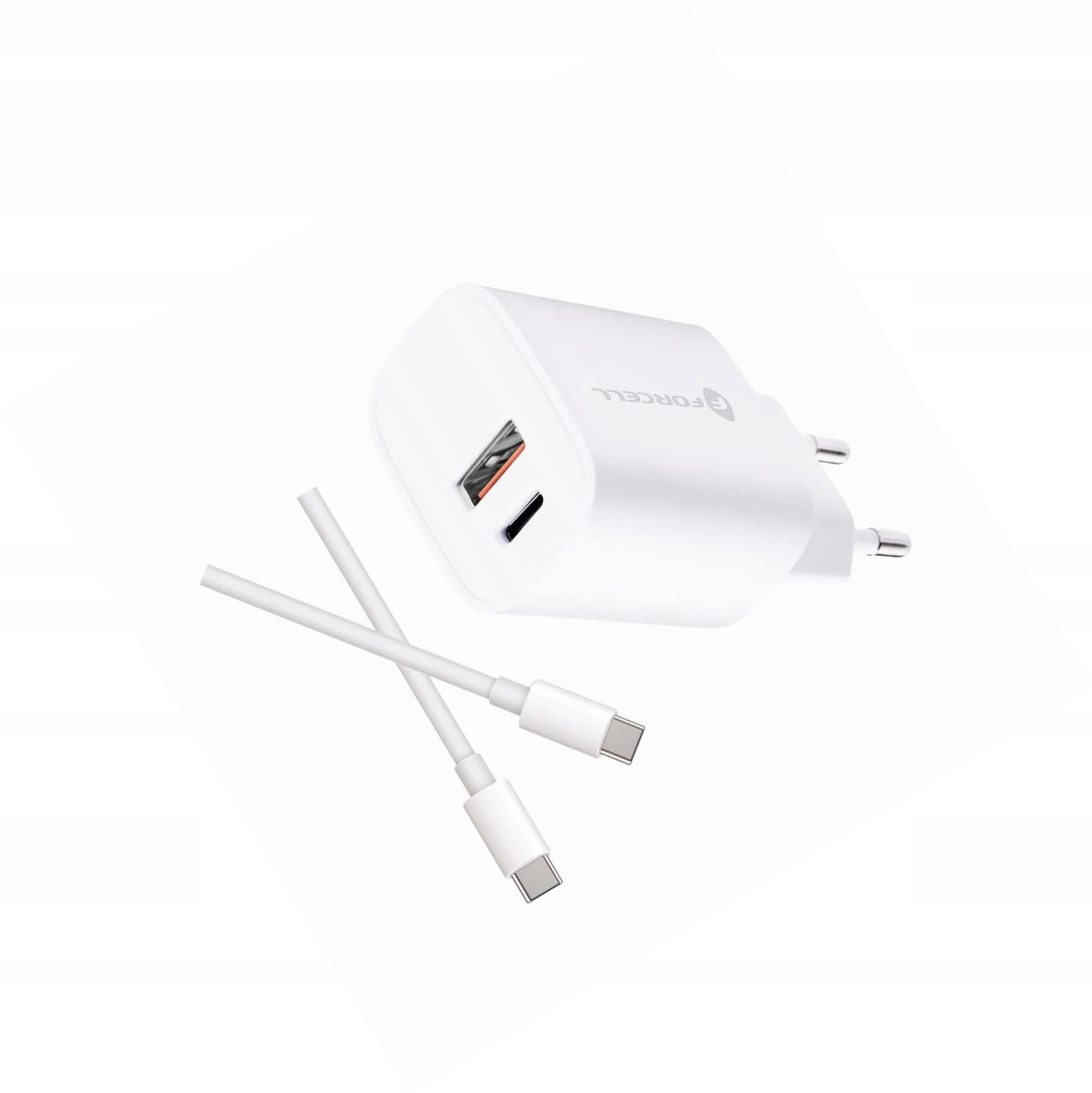 Szybka ładowarka 30W 2 wejścia z kablem Usb-c do Xiaomi Redmi Note 13 5G