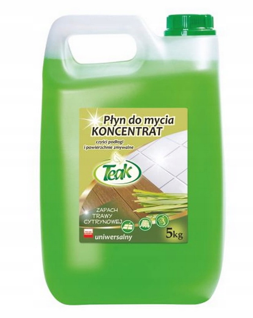 

Płyn do mycia podłóg 5l Teak Trawa cytrynowa