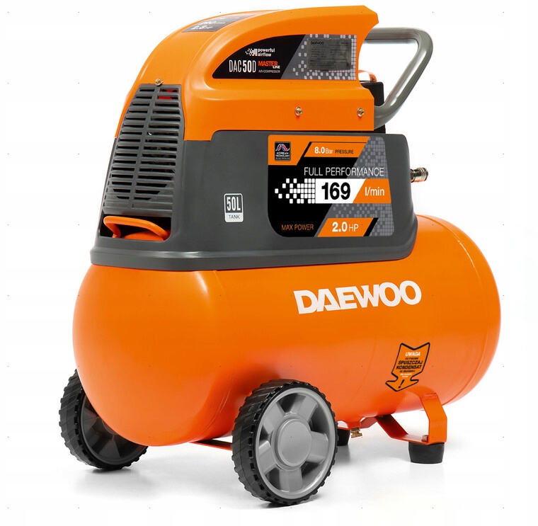 DAEWOO DAC 50D - KOMPRESOR OLEJOWY / SPRĘŻARKA Marka Daewoo