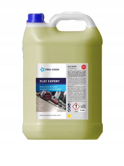 Płyn do mycia posadzek przemysłowych Pro-chem Flat Expert 10 L