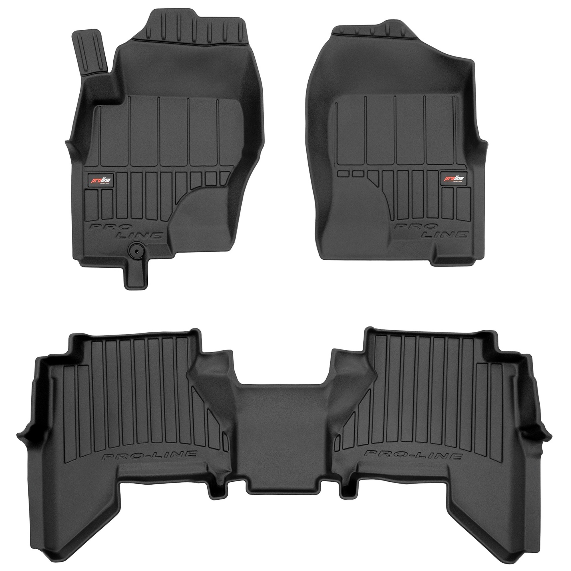 3D gumové koberce Nissan Pathfinder III 2005-2014