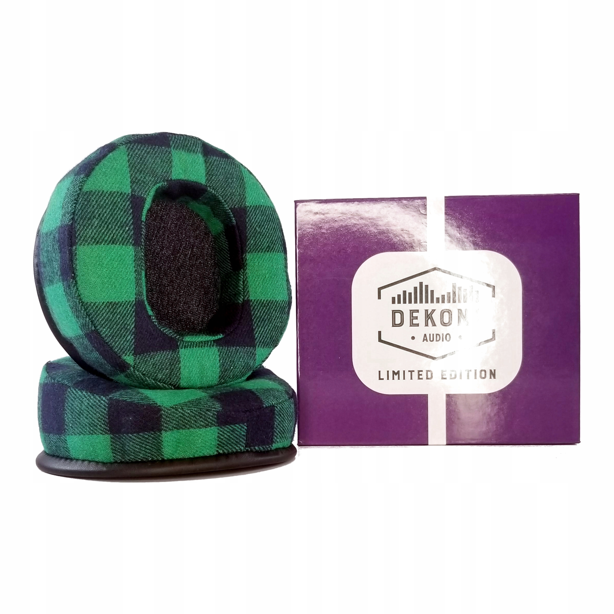 Pady Dekoni Limited Flanelové pro Audeze LCD 2 3 4 X zelené
