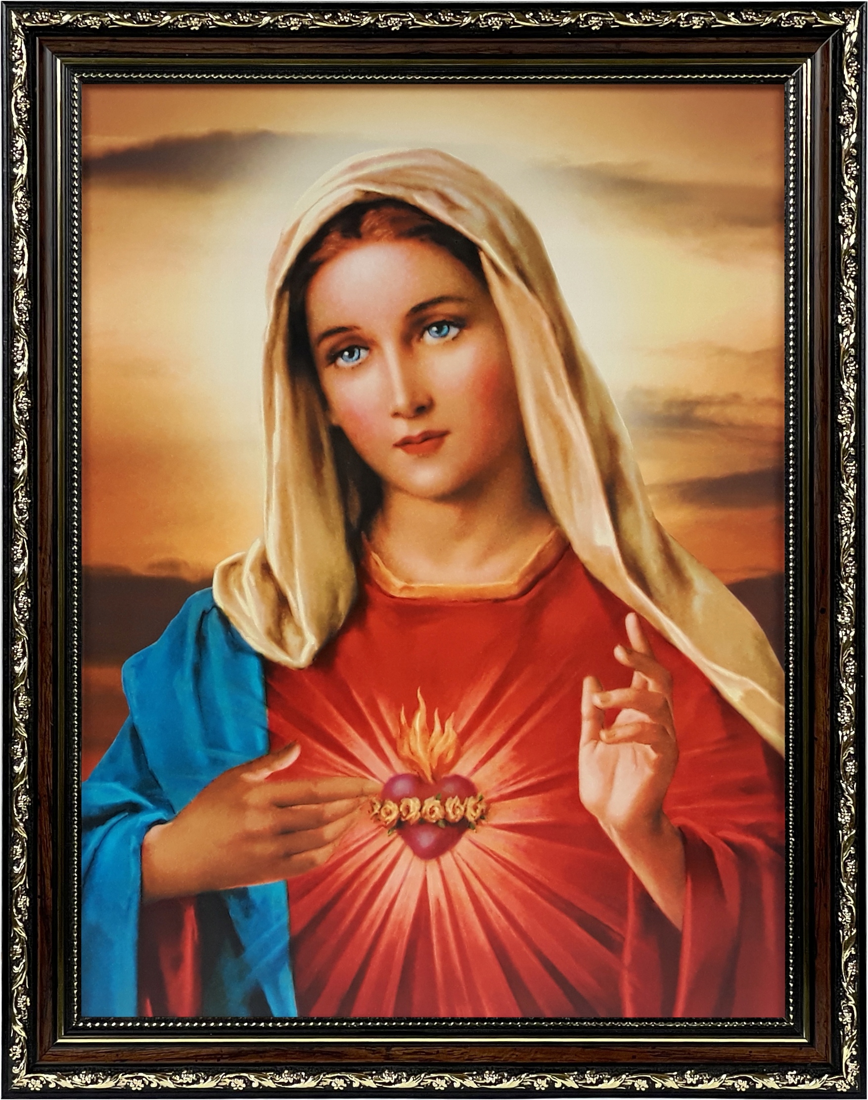 

Obraz 46x36 Maryja Serce Maryi Zdobiona Rama
