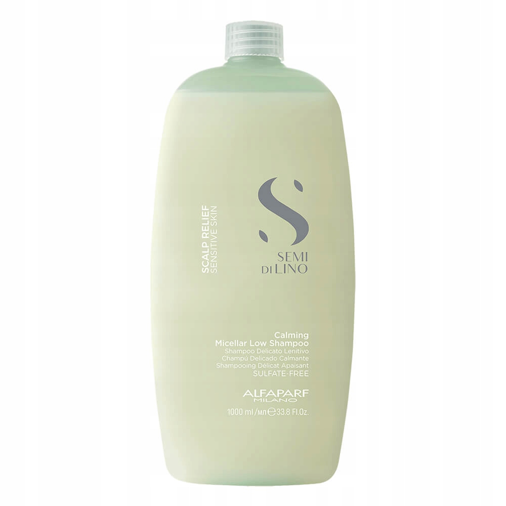 Alfaparf Milano Semi Di Lino Scalp Relief Calming Micellar Low Shampoo 1000