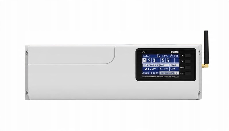 

Listwa Sterownik Ogrzewania Podłogowego Tech L-8e