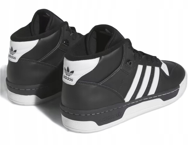 BUTY ADIDAS RIVALRY MID ID9428 KULTOWE CZARNE WYSOKIE rozmiar 39 1/3 Marka adidas