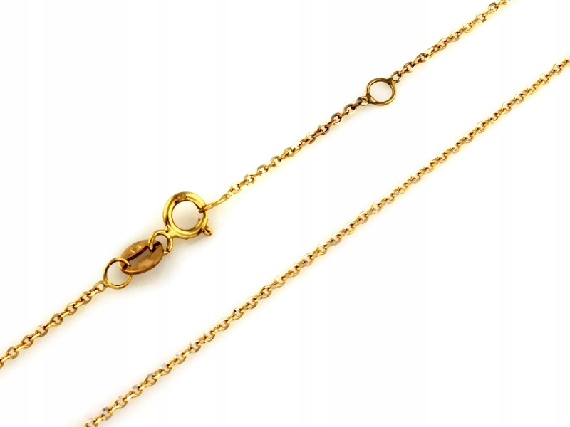 Řetízek zlatý 585 14k ankr 0.94g jemný na svaté přijímání 45cm jako dárek