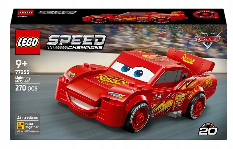 Stavebnice Zygzak Mcqueen 77255 Lego Speed Champions Disney