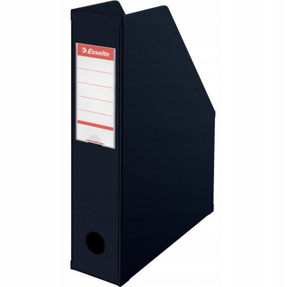 

Pojemnik składany A4 70mm czarny Esselte Pvc 56007