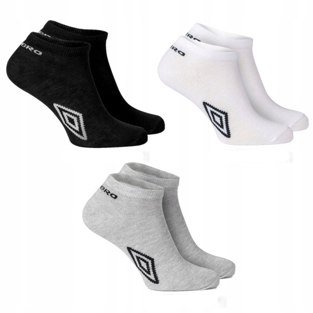 

Umbro Skarpety Stopki Sneaker 3 pary 35-38