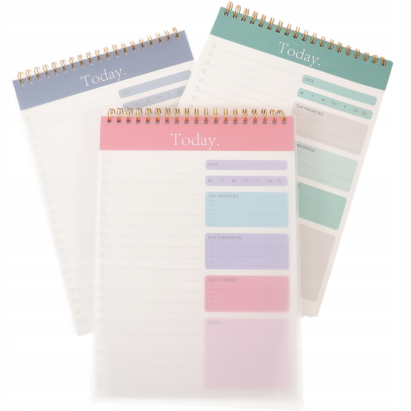 Notatnik Daily Planner, zwój 3 szt