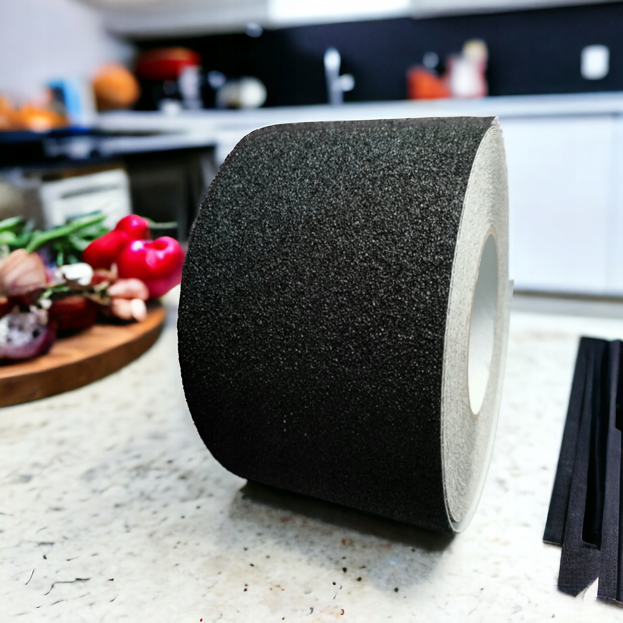 TAŚMA ANTYPOŚLIZGOWA PREMIUM TLENEK GLINU 100mm 18m CZARNA Producent inna