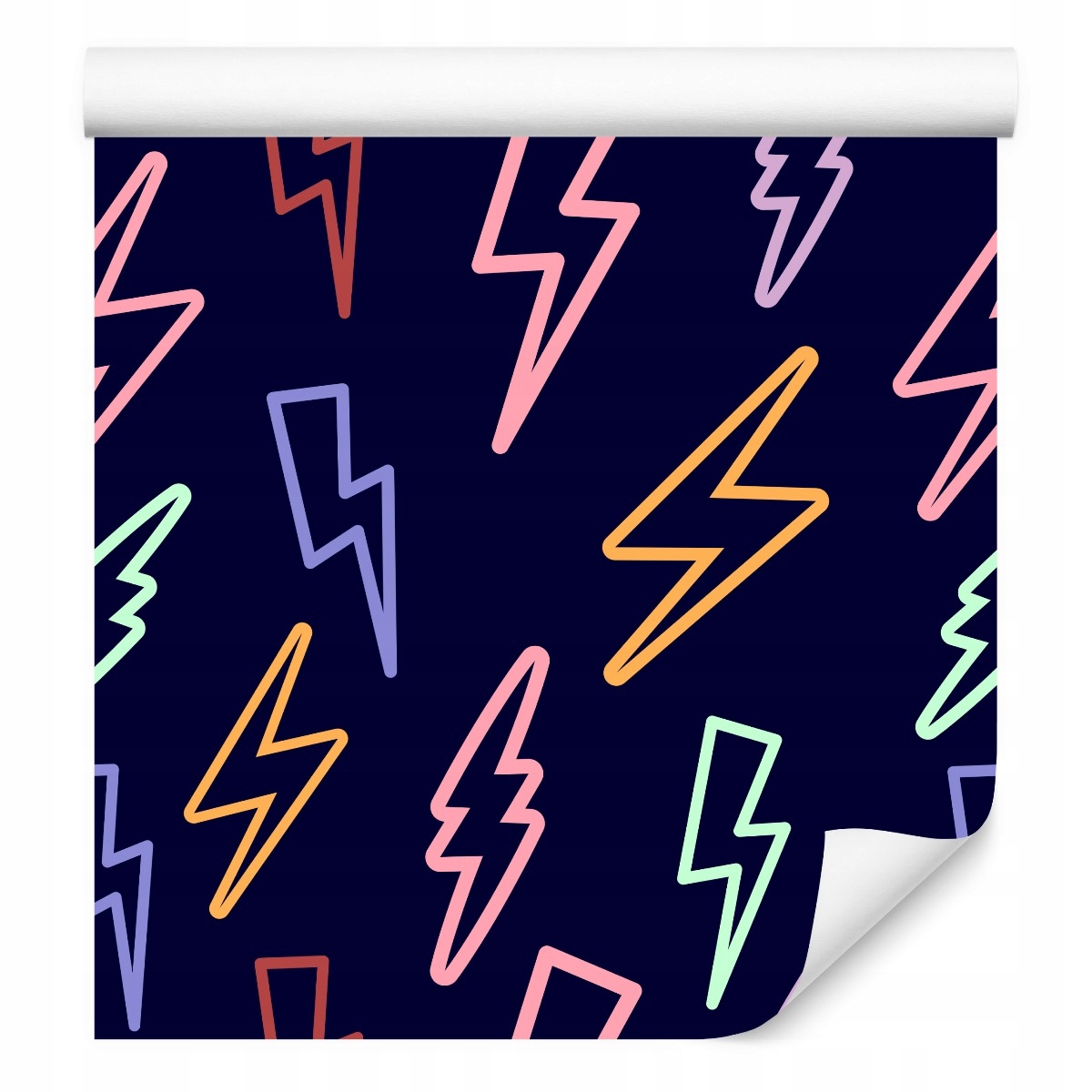 Mládežnická tapeta Barevné blesky Vzory Pop-Art