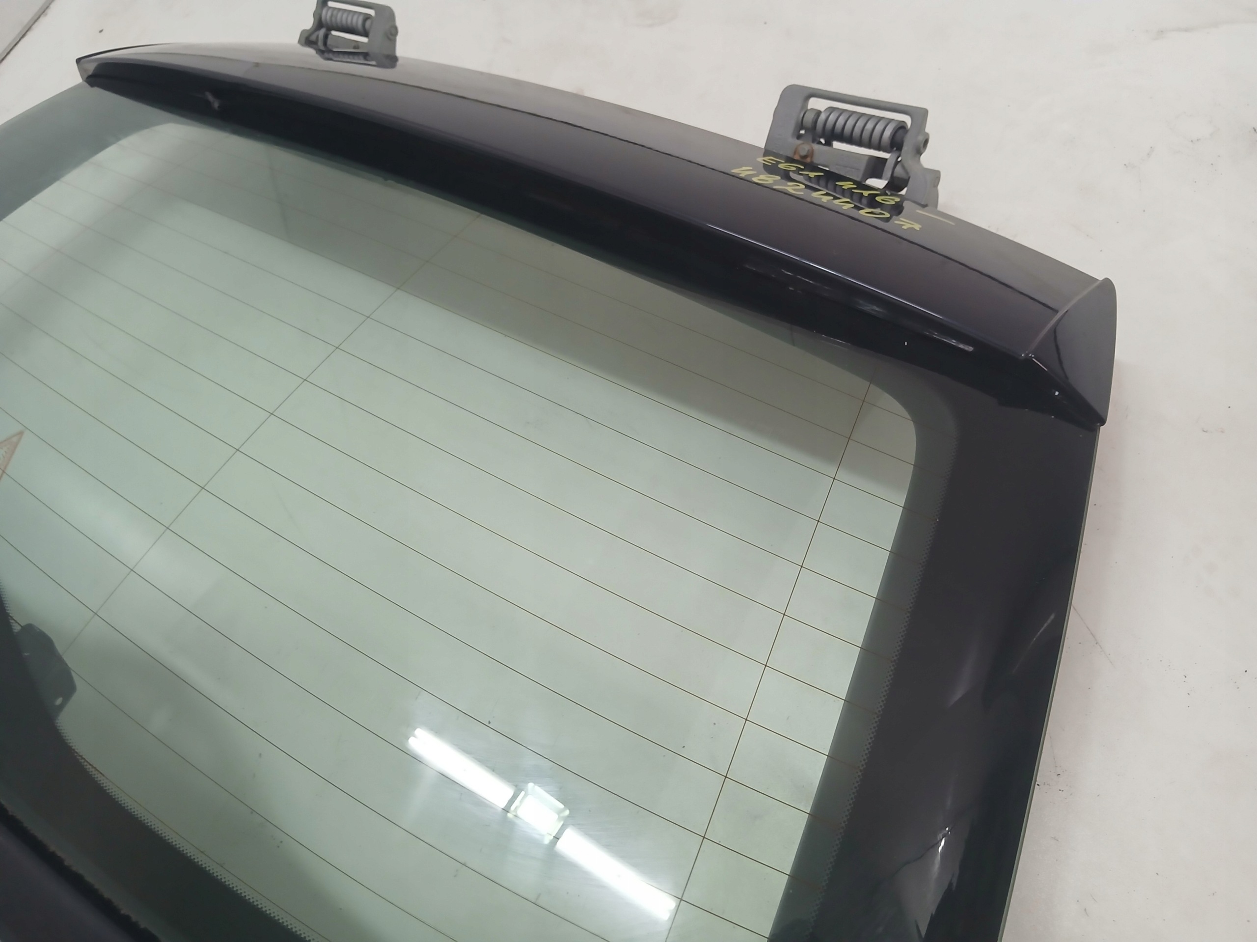 BMW E61 trunk door boot CARBONSCHWARZ