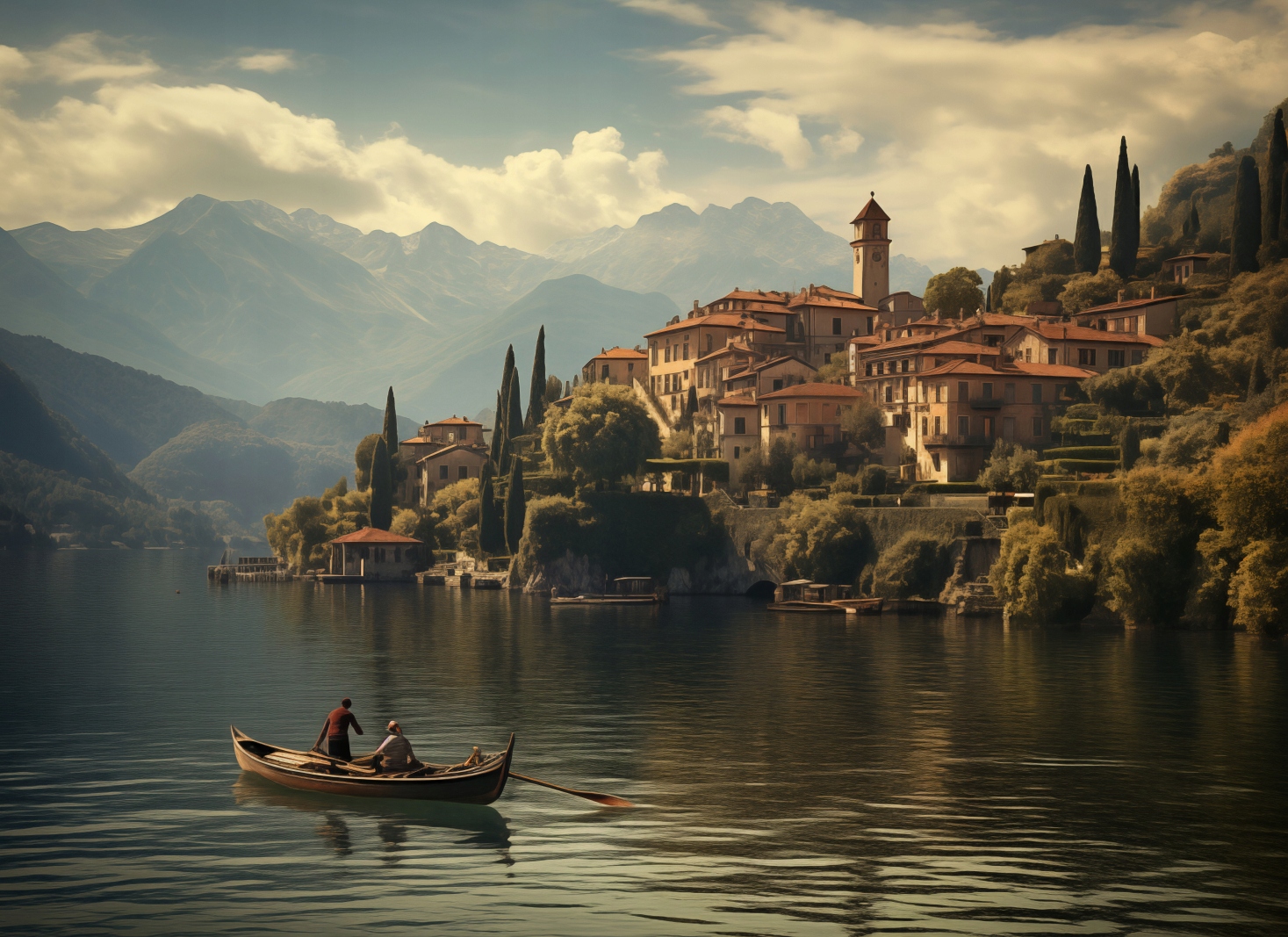 Poszter 55x40cm Nyugodt nosztalgia