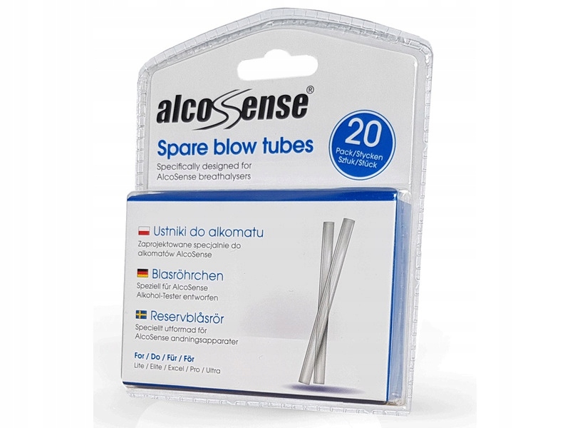 

Ustniki Do Alkomatów Alcosense 20 Sztuk