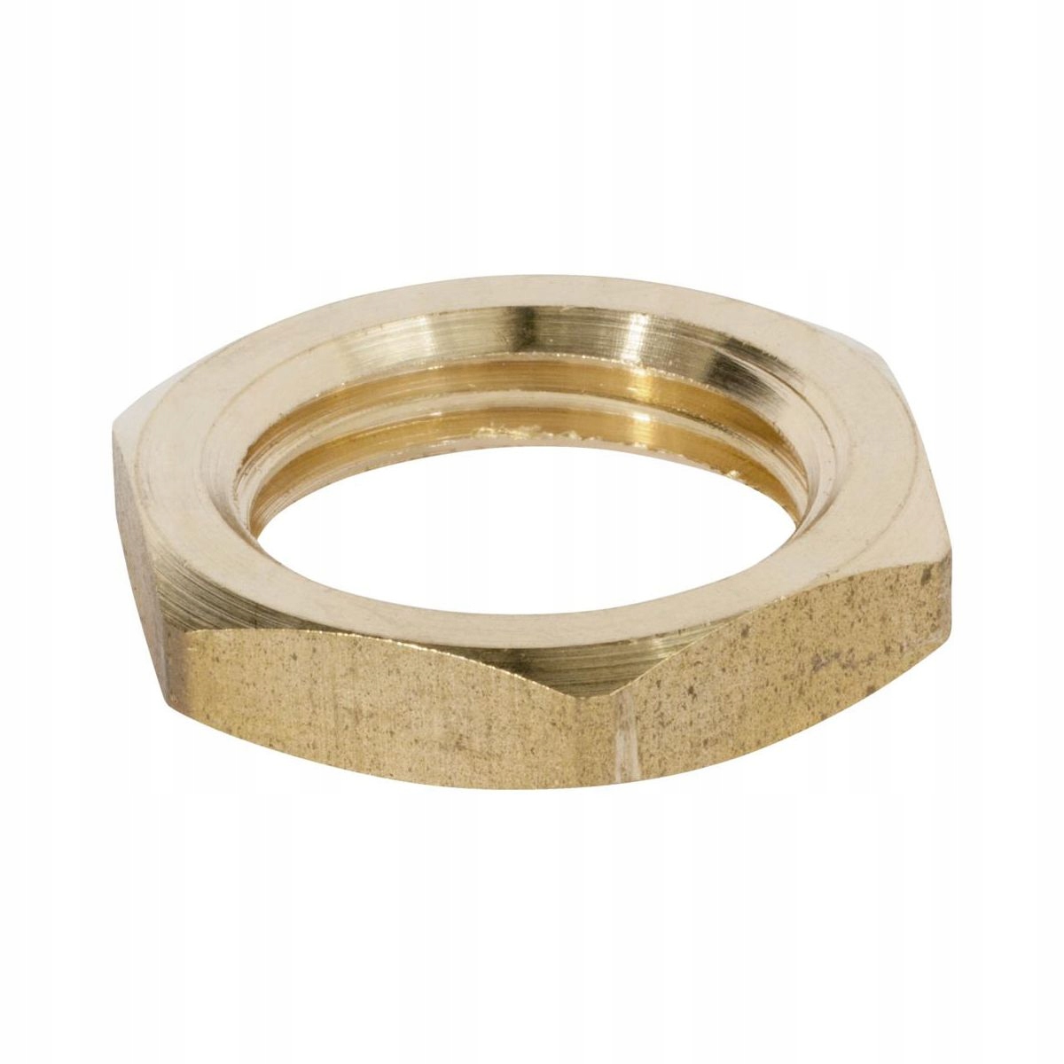 

Nakrętka Mosiężna Calowa 6/4" Przeciwnakrętka