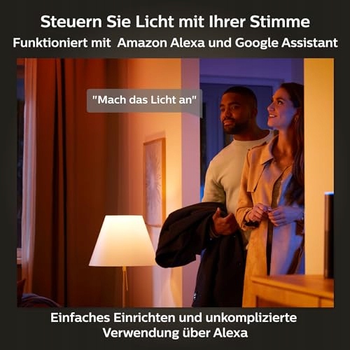 PHILIPS Hue Smart Slim Lampa 90mm Białe i Kolorowe Światło Bluetooth — miniatura 7