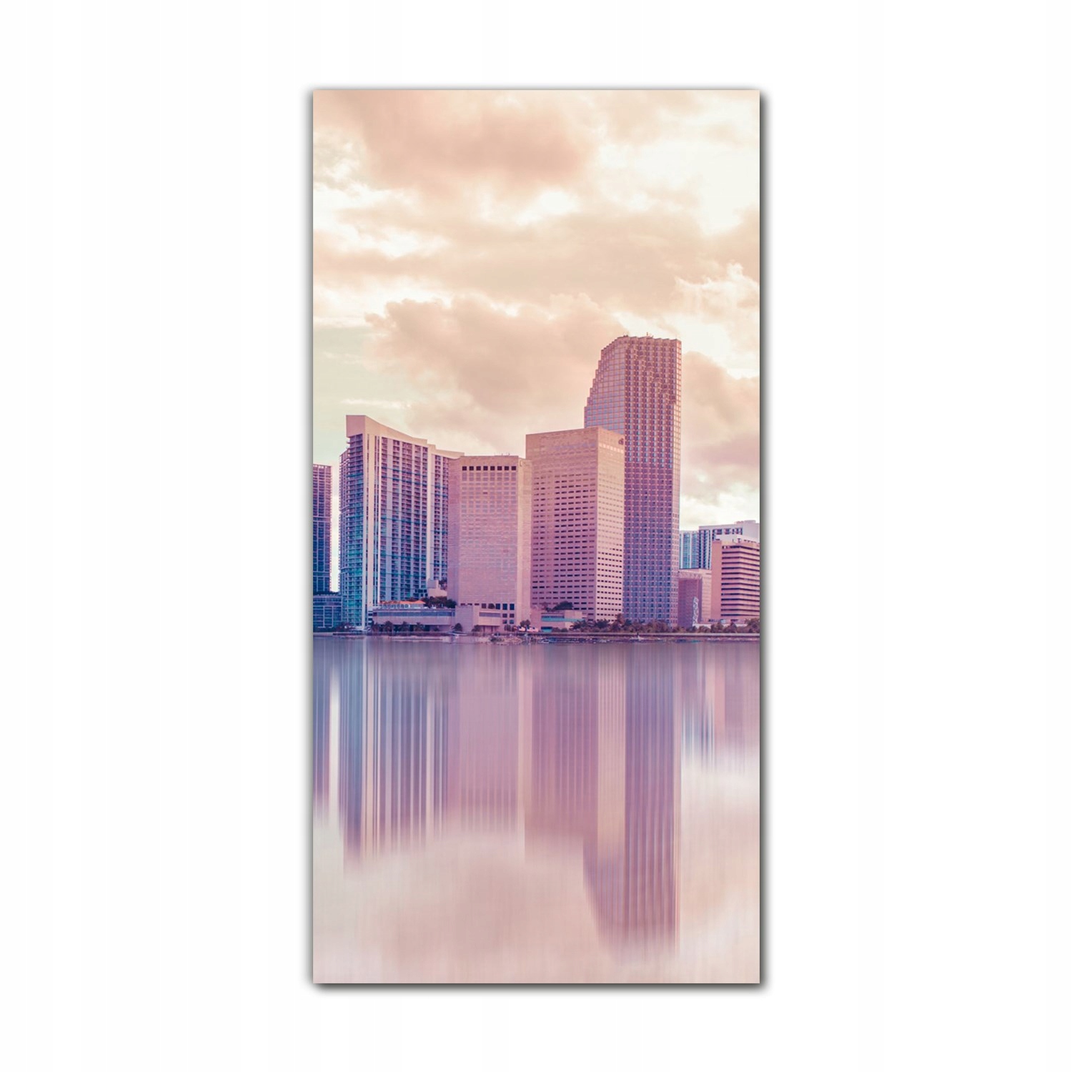 

Szklany obraz grafika 70x140 Miami zachód słońca
