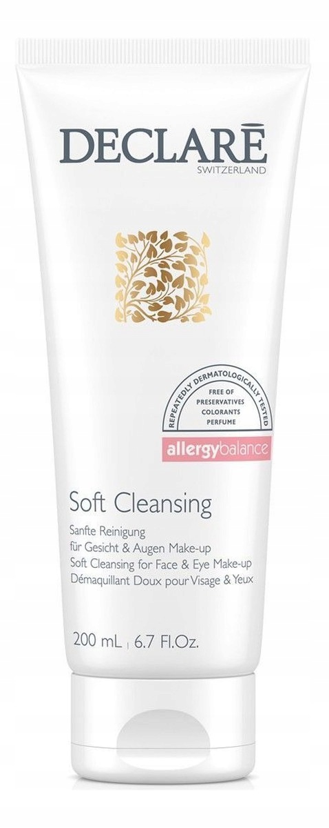 Declare Allergy Balance Soft Cleansing čisticí krém na obličej 200 Ml