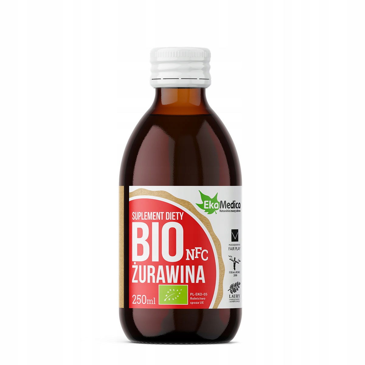 

Ekamedica Bio Sok Żurawina 250 ml