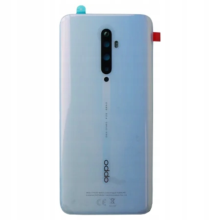 Originální Klapka Baterie Panel Oppo Reno 2Z Bílá Sky White Glass