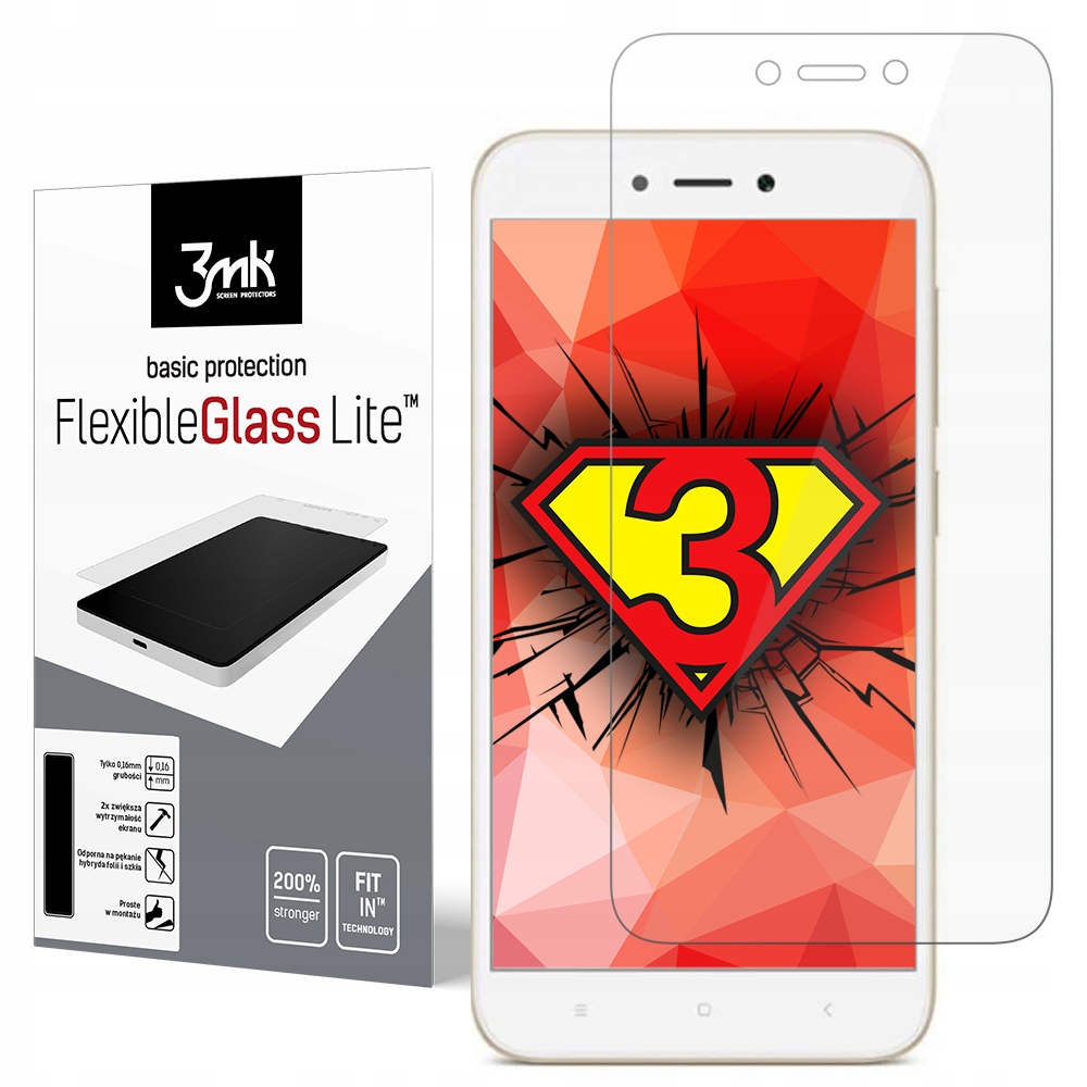 

Oryginalne Szkło - 3MK na ekran Xiaomi Redmi 5A Gl