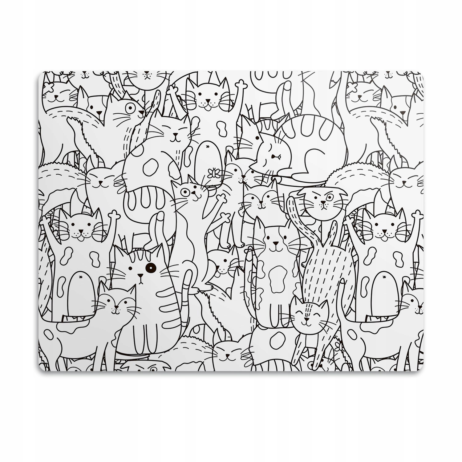 Podložka pod misky pro psa Kočky různé vzory 60x40