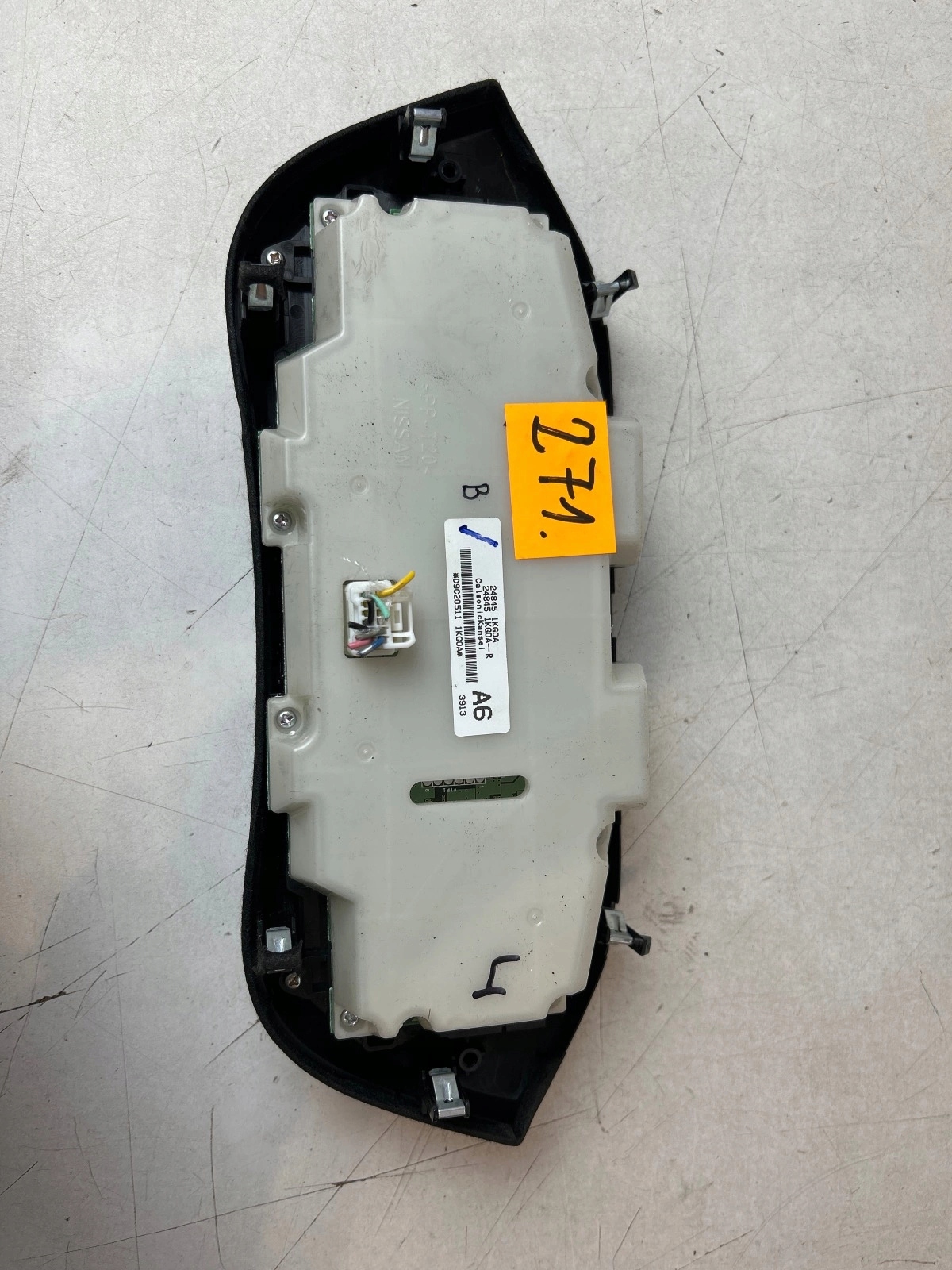 Panel klími klimatizaci Nissan Juke a F15