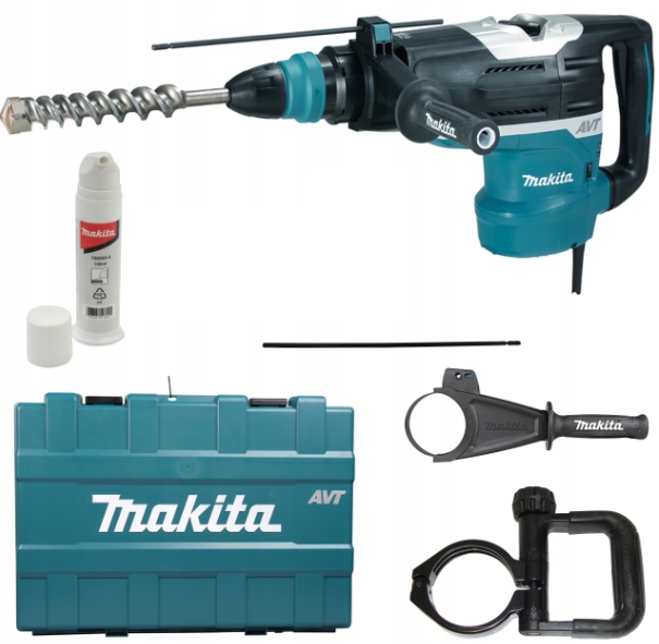 Makita HR5212C Kombinované Vrtací-sekací Kladivo 19,1J Avt