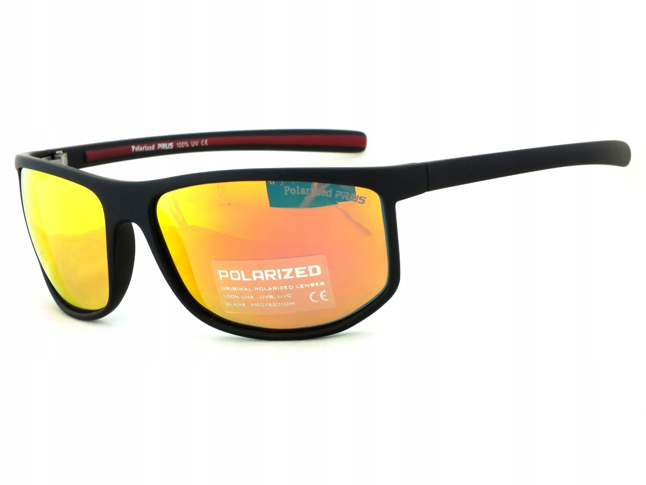 Okulary słoneczne Prius Polarized lustrzanki Elastyczne sportowe Revo Vario