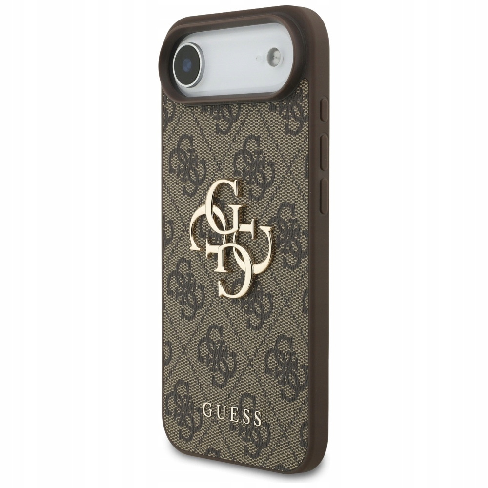 Guess – Hardcase 4G Big Logo etui na iPhone 17 Air – brązowe