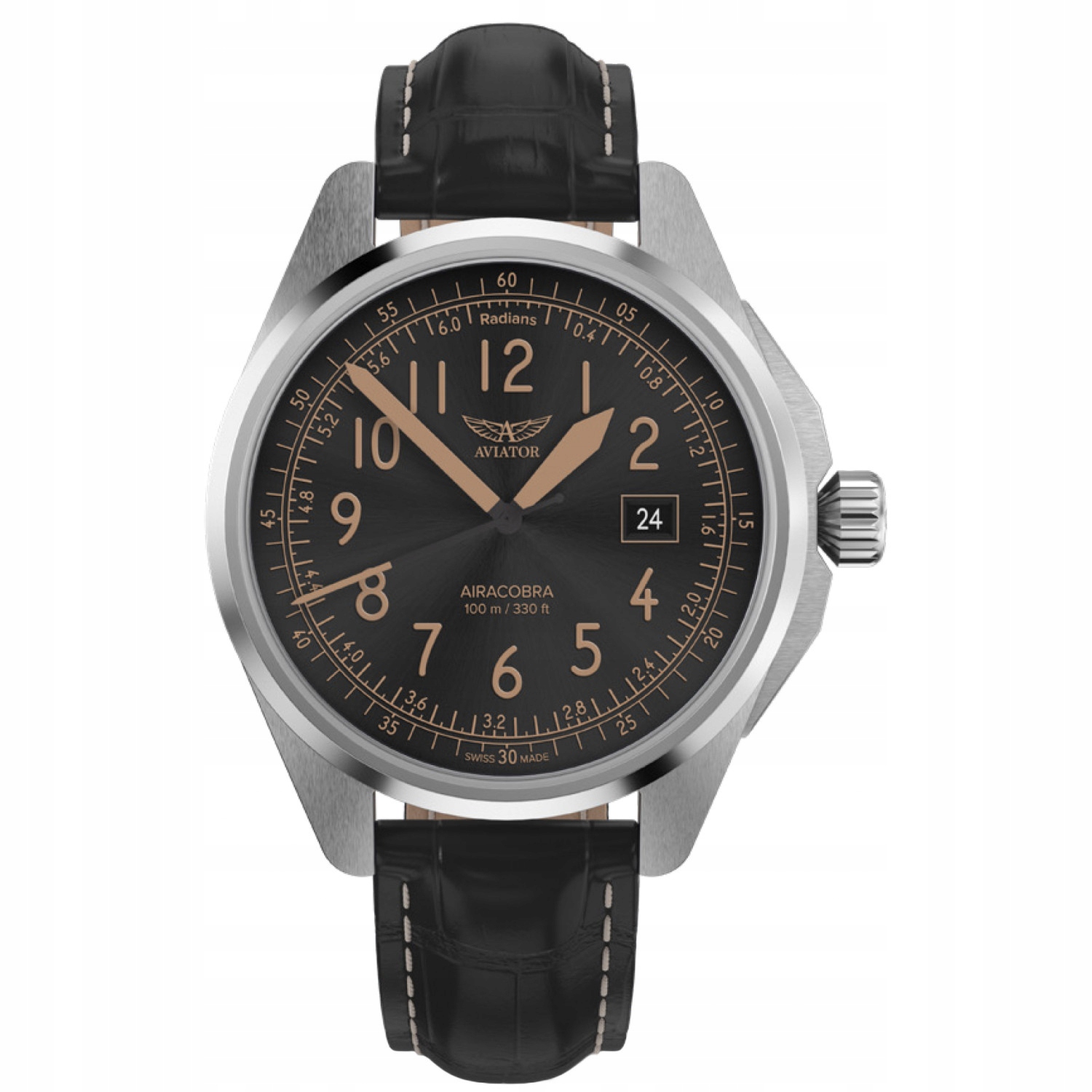 Pánské Pánské Hodinky Aviator V.1.38.0.323.4 černé