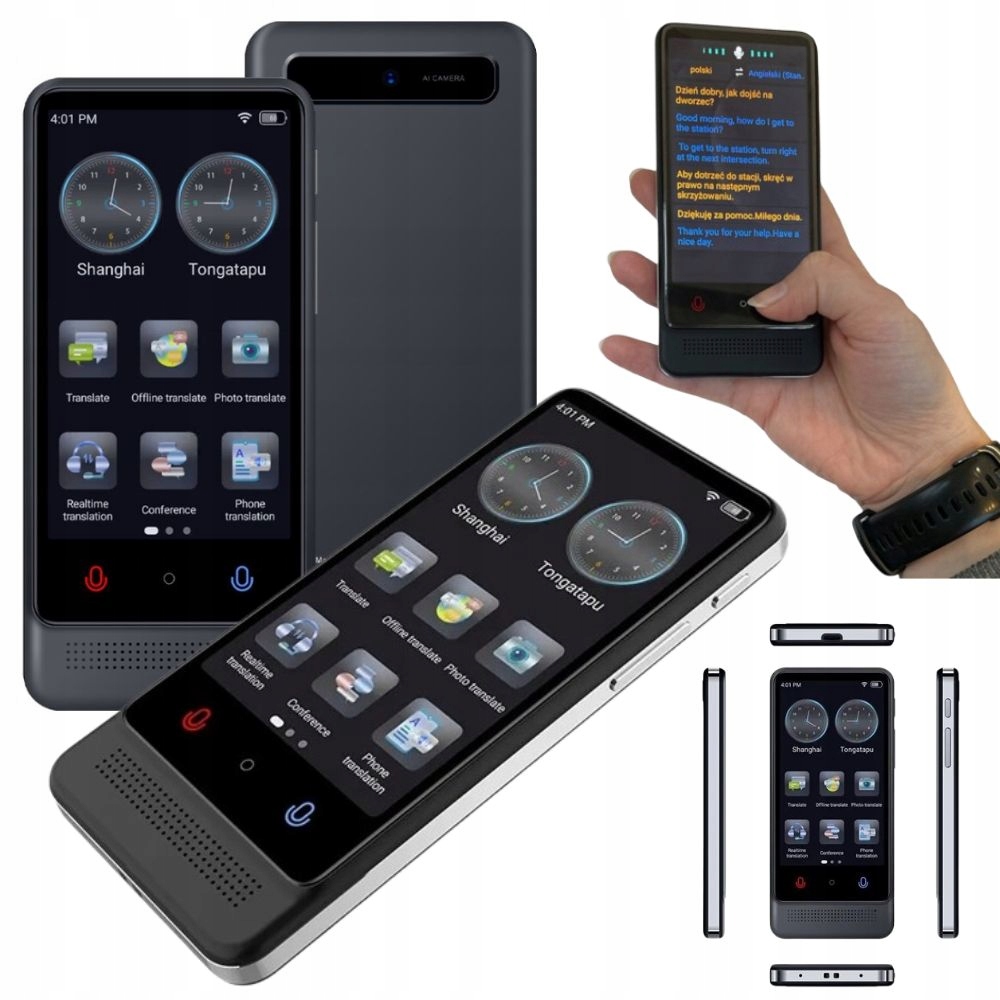 Elektroniczny tłumacz głosowy polsko holenderski holendersko polski menu Pl