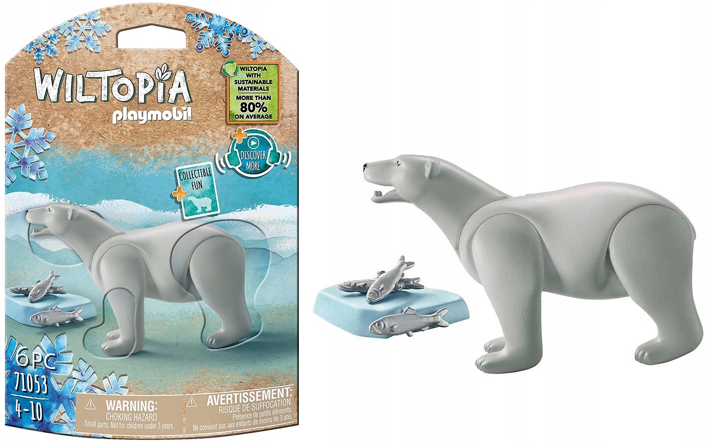 

Playmobil 71053 Niedźwiedź Polarny Wiltopia
