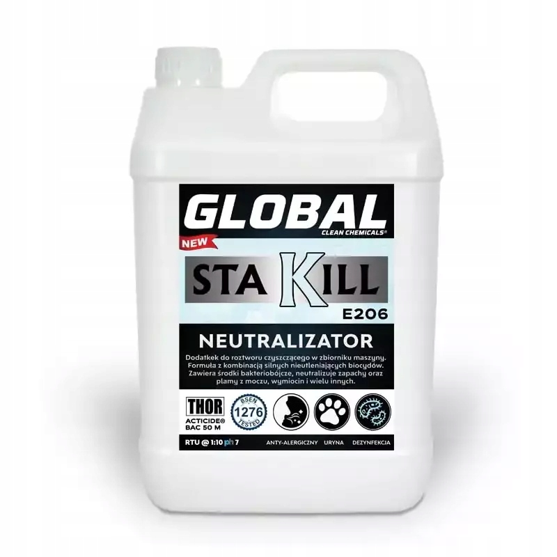 Global Sta Kill E206 5L – odstraňuje pachy a plísně