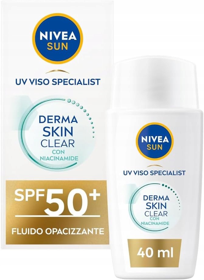 Nivea Sun Pleťový krém Spf 50 Stárnutí Nedokonalostí Matující 40 ml