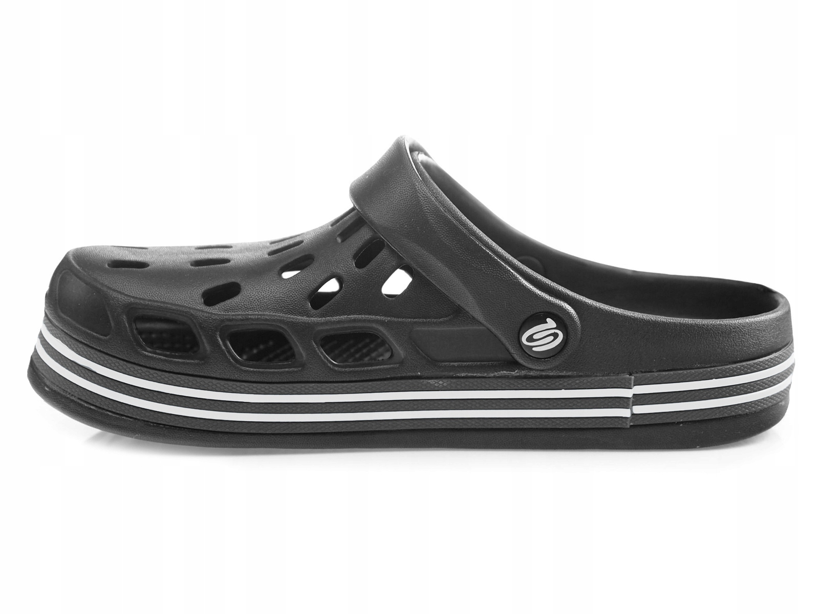 Klapki Kroksy męskie ogrodowe chodaki Czarne 42 Marka inna