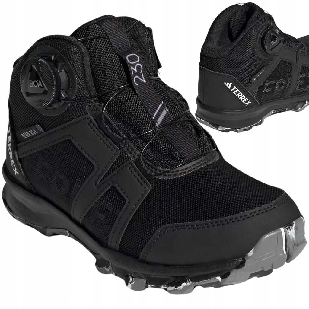 Adidas horské trekové boty voděodolné Terrex Trail hory černé 37 1/3