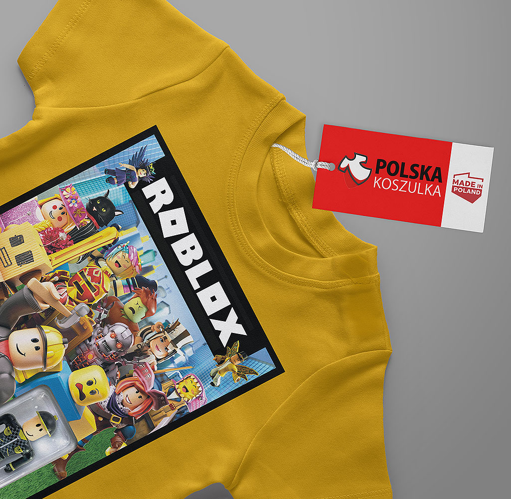 T-SHIRT KOSZULKA DLA DZIECKA ROBLOX 164 SUPER JAKOŚĆ Tematyka, motyw Bluzaka Z Krótkim Rękawem Na WF Sportowa Młodzieżowa Z Nadrukiem Wzory Dziecięca Dla Chłopaca Dziewczynki Prezent
