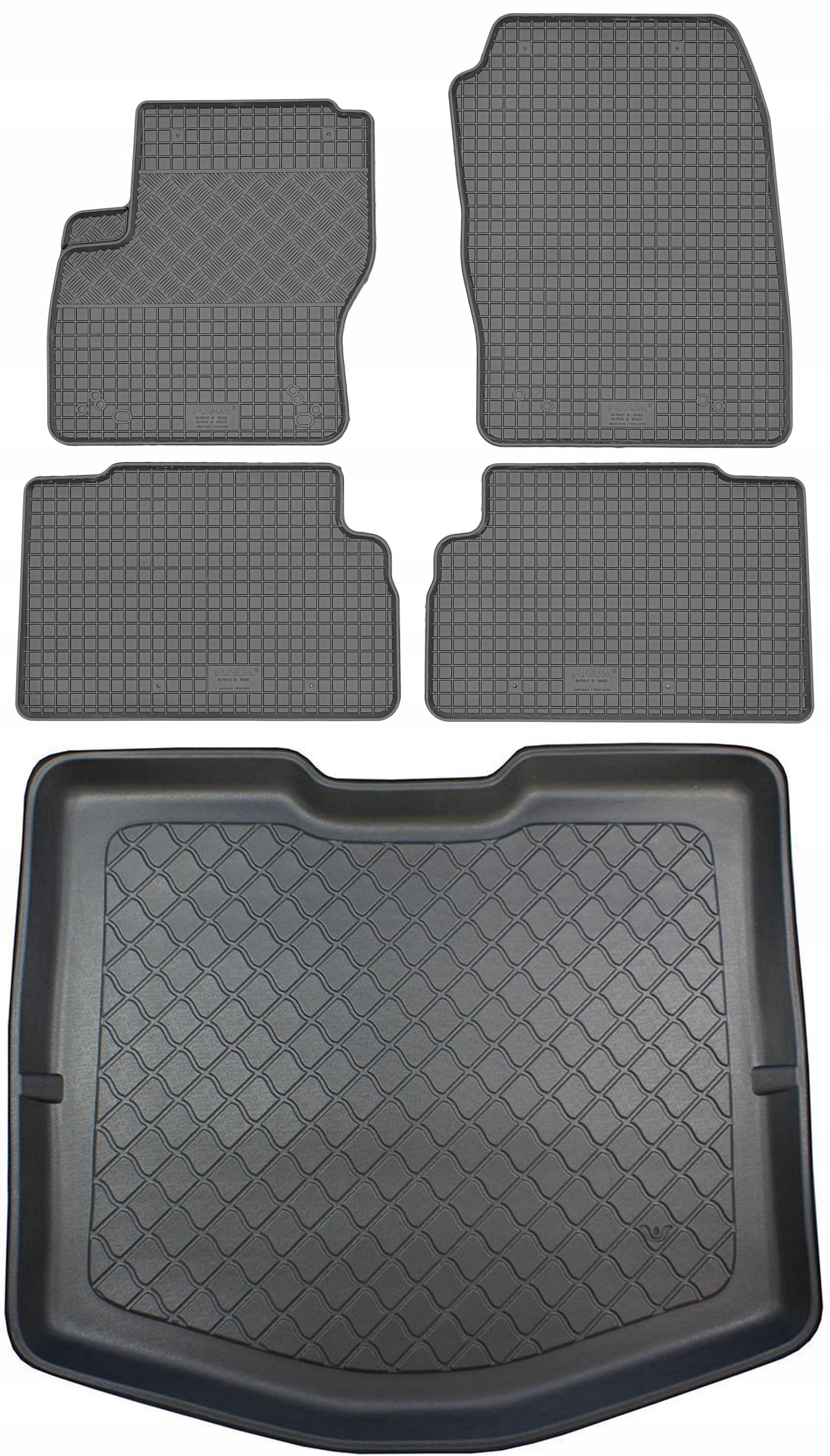 Ford C-Max II Van 5D od roku 11.2010-06.2019 Sada Koberce batožinový priestor