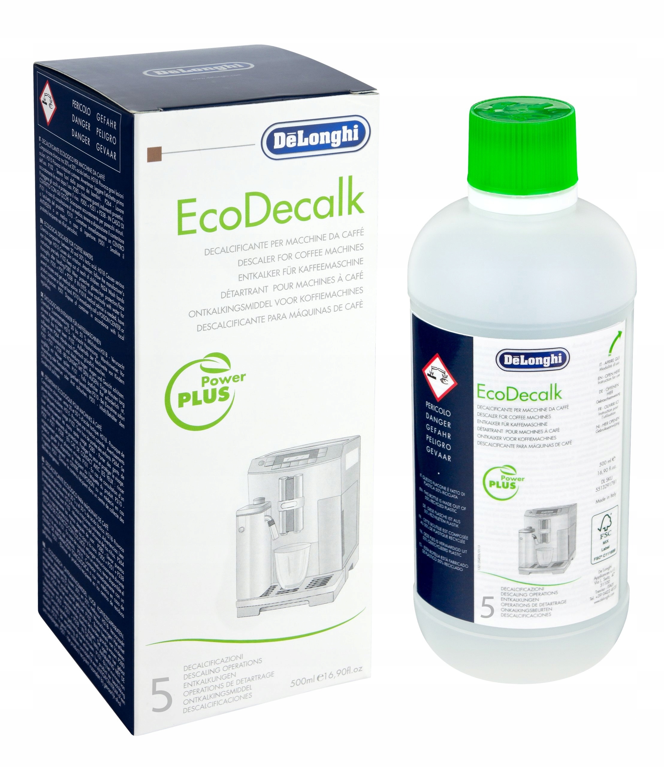 

Odkamieniacz DeLonghi do ekspresu Saeco Molito