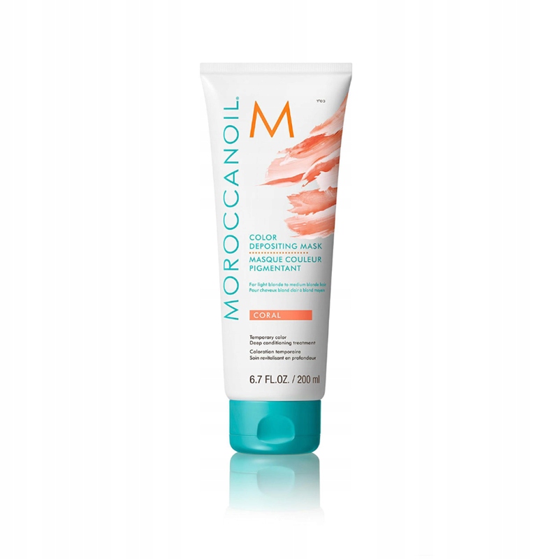 MoroccanOil Color Depositing Mask Coral barvicí maska na vlasy 200 ml