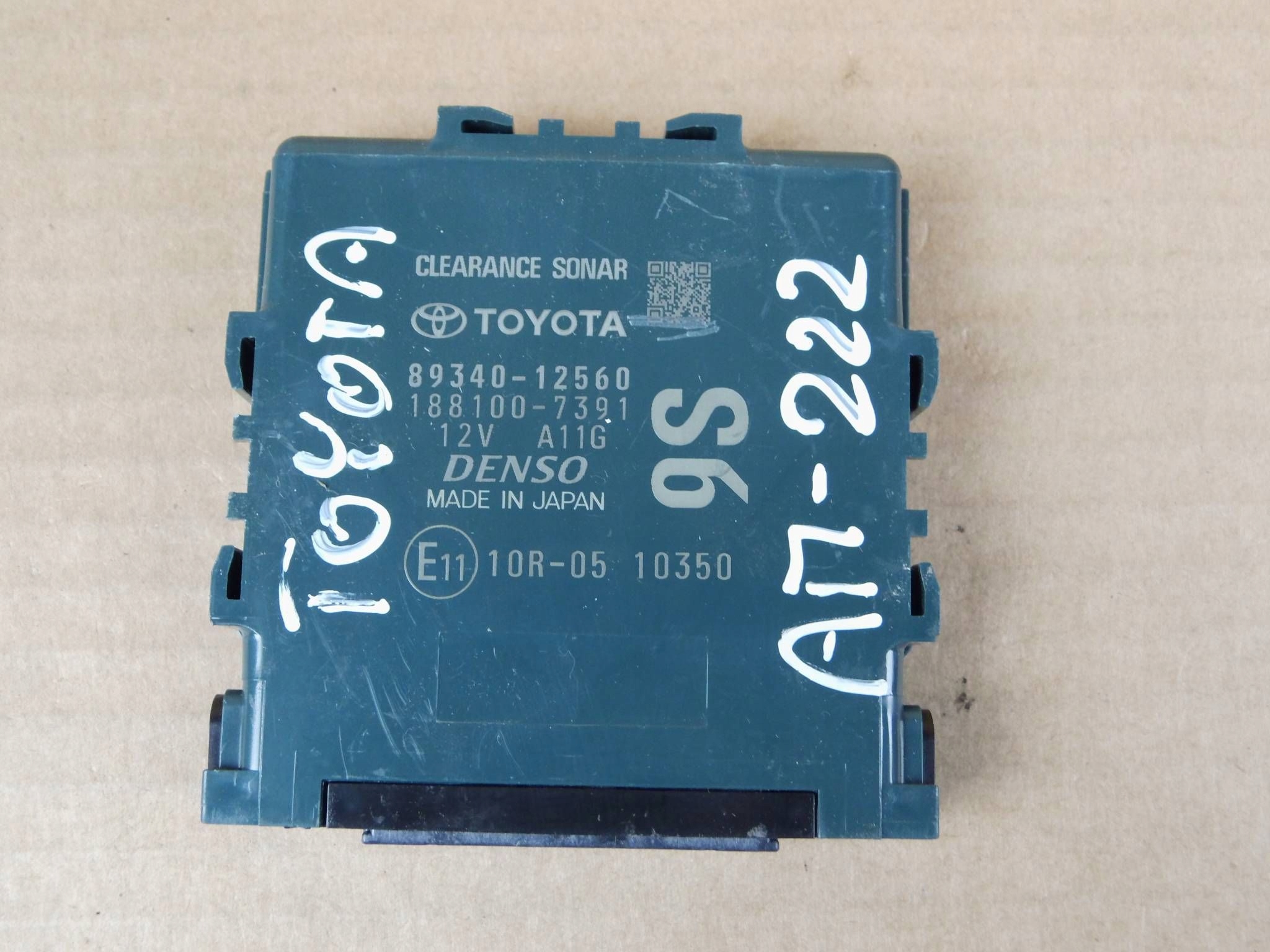 Toyota Camry VIII XV70 module control unit 8934012560 89340-12560