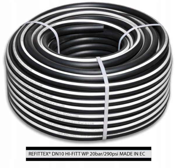 Wąż przewód pneumatyczny do powietrza PCV Refittex 20Bar Na metry 16mm Marka AG-Tech