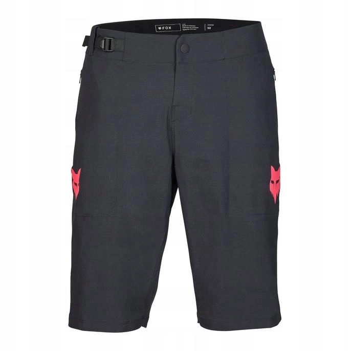 Kraťasy na kolo Fox Ranger Race Black/pink černá růžová
