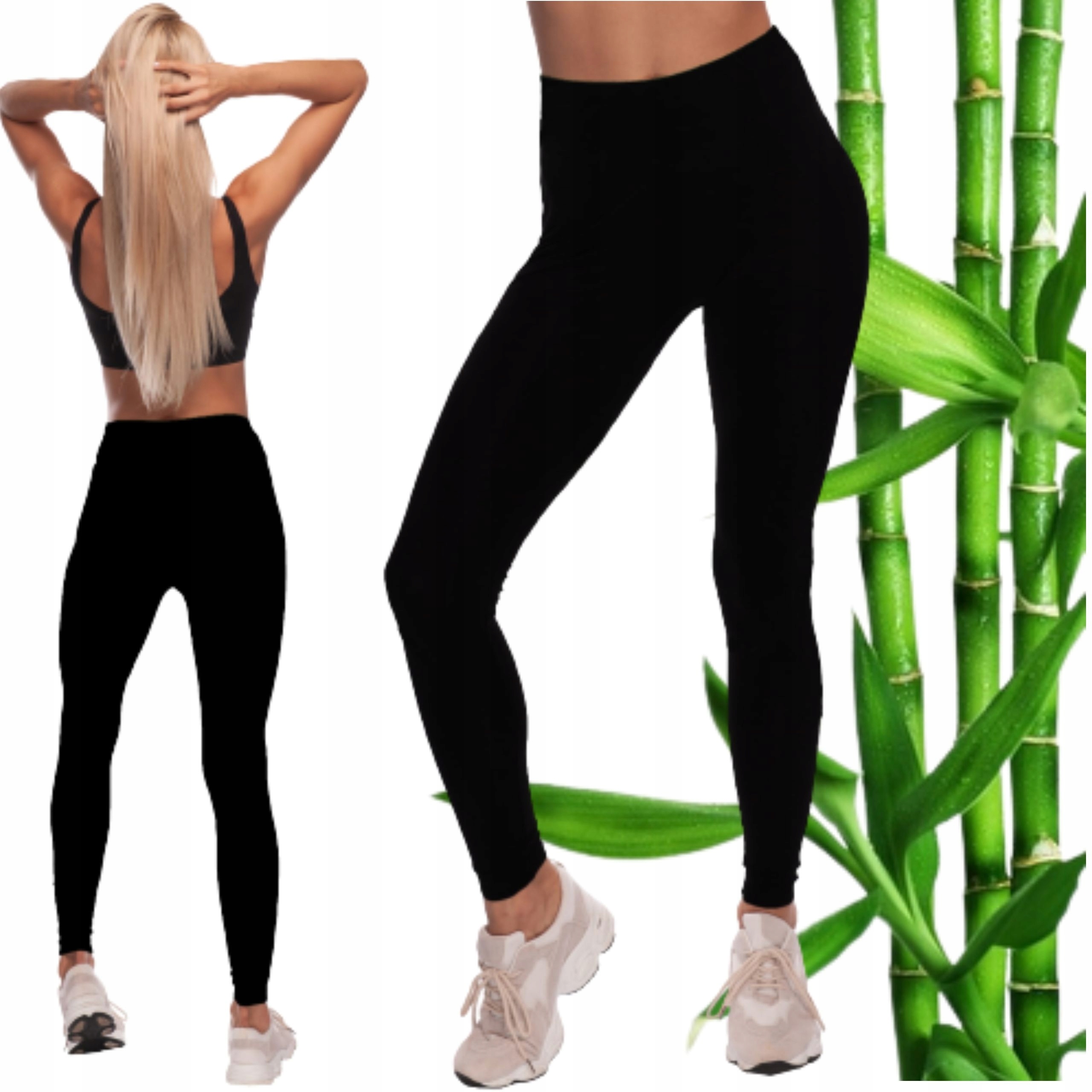 

1x Premium Legginsy Damskie Bambusowe M/L Leginsy