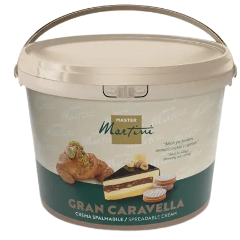 Levně Pistáciový krém 15% Caravella Gran Pistacchio 5 kg Master Martini