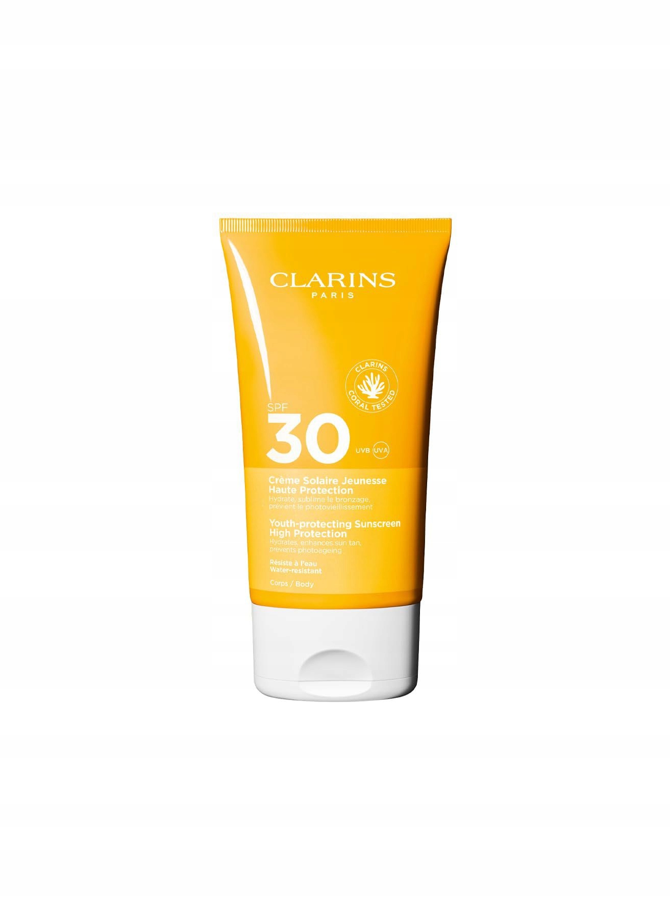 Clarins Opalovací krém na tělo Spf 30 (sun Body Cream) 150 ml