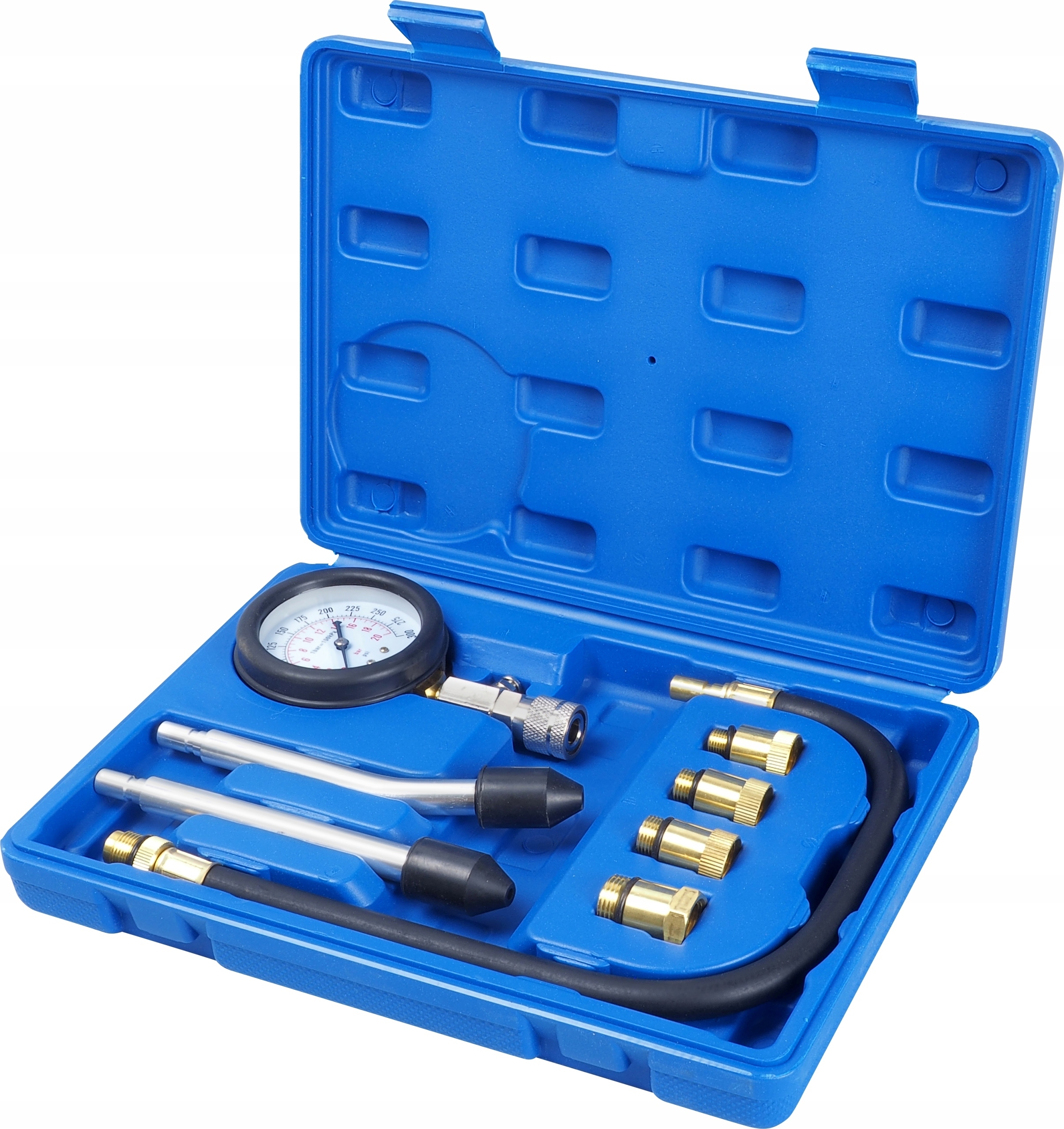 Měřič úrovně komprese, benzín, 0 – 20